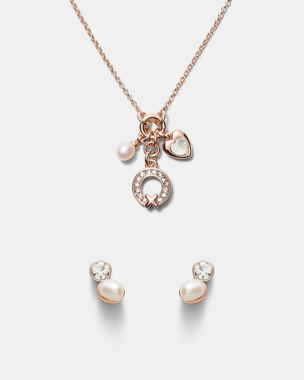 MIMCO Mystique Earrings Duo set  in Rose Gold 4 pieces✨ with Dust Bag RRP $130 ✨