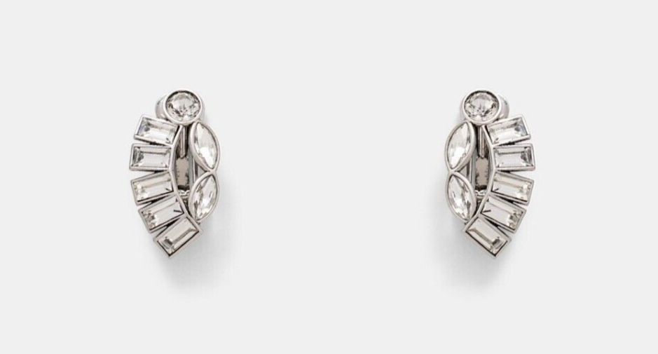 Mimco ARMOUR CLIP-ON EARRINGS Stunning New Genuine with Mimco Dust Bag RRP $99