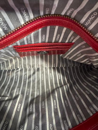 MIMCO 🌟Vintage🌟 Molter Envelope Turnlock Clutch in Patent Leather in Scarlet