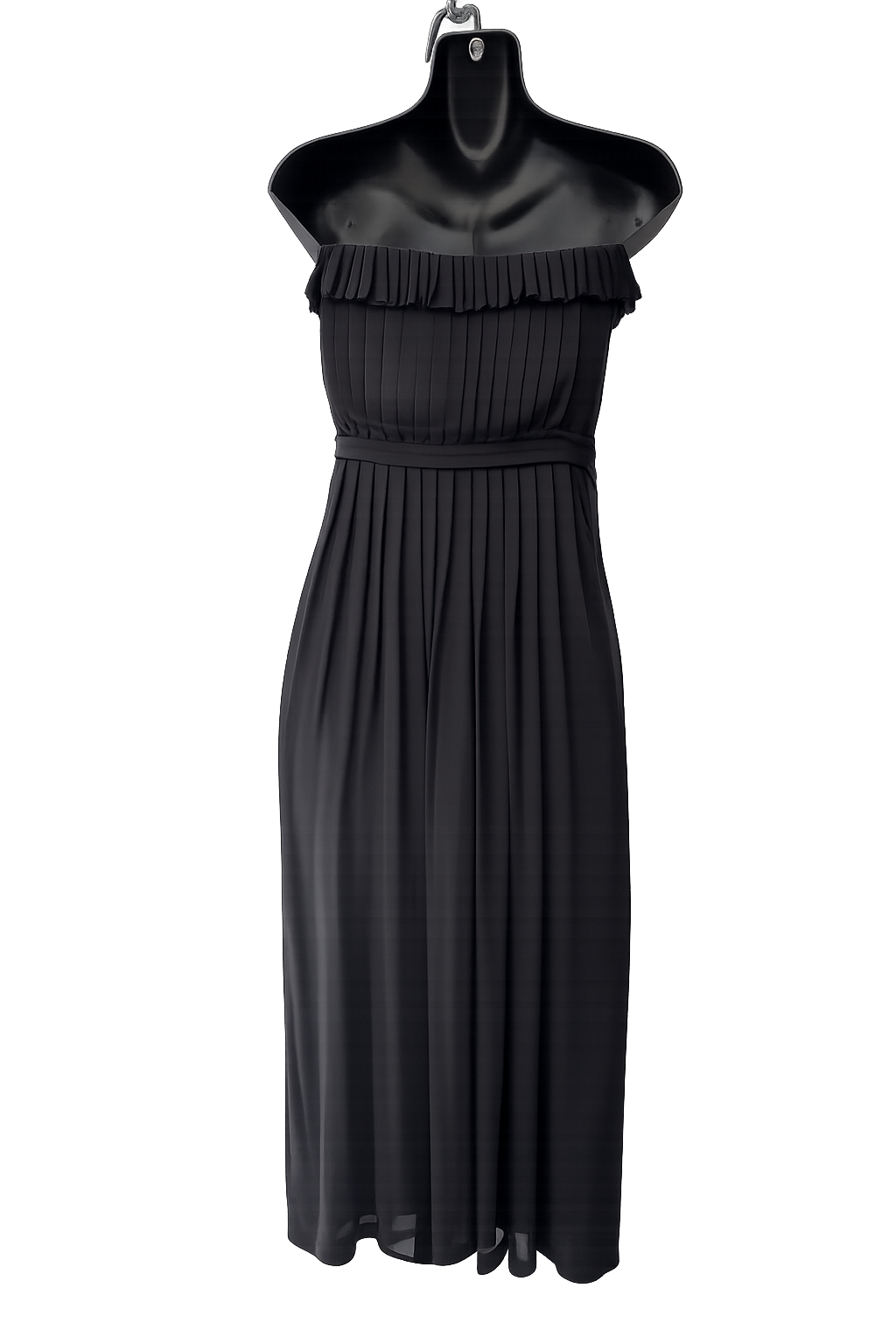 Country Road Black Pure Silk Strapless Cocktail Dress – Size 14 – 🖤 Elegant 🖤