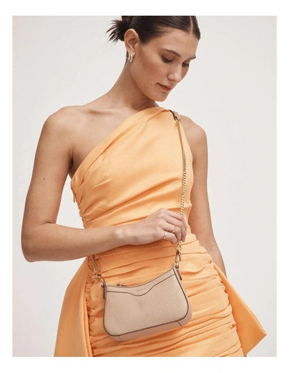Mimco Jet Mini Cross Body Bag Leather Genuine New RRP $249