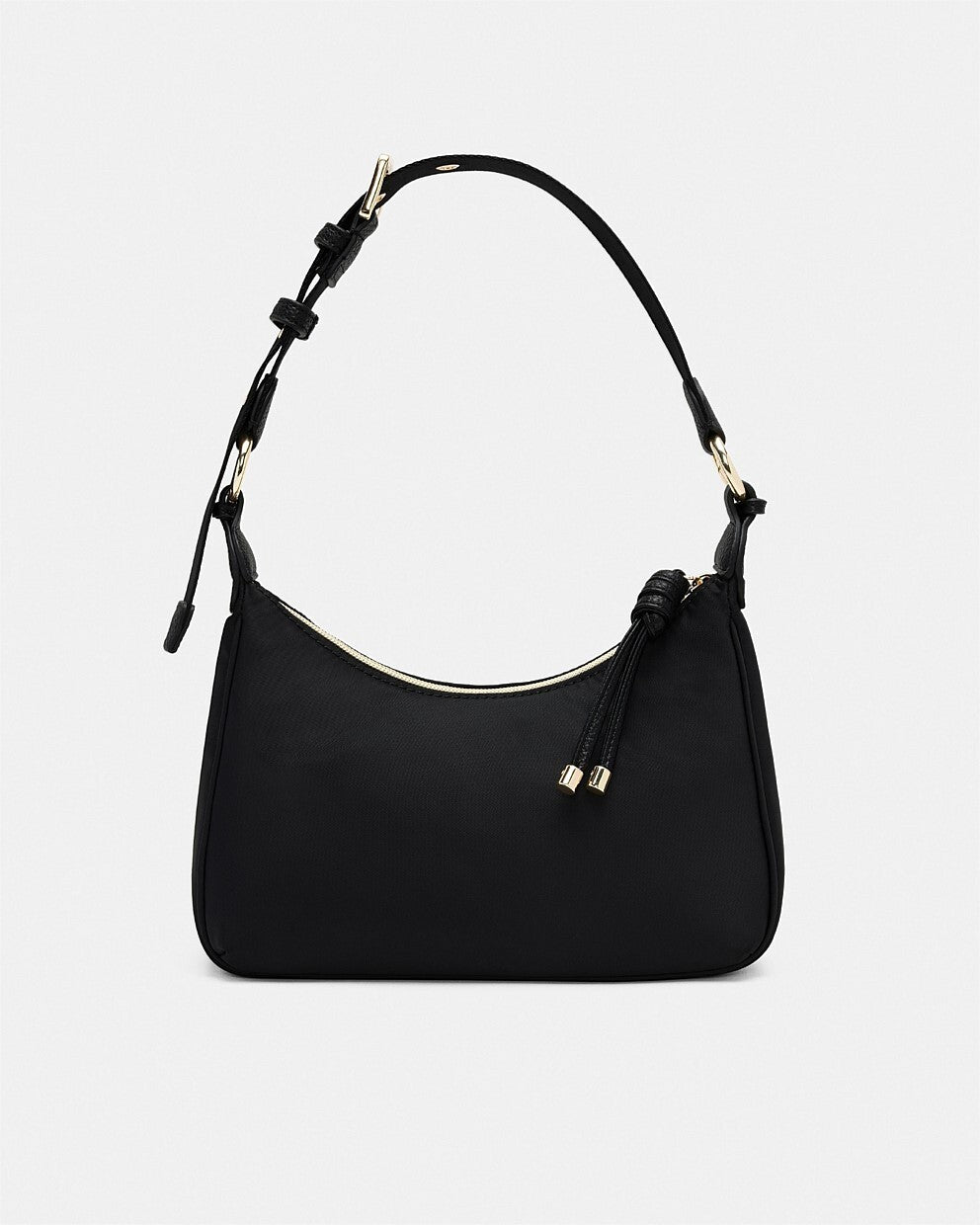 MIMCO NEXTALGIA SHOULDER BAG Black Genuine New RRP $199.95