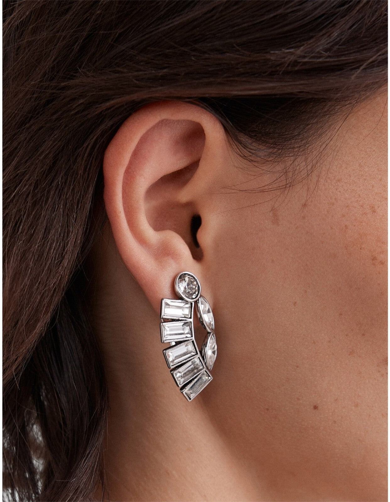 Mimco ARMOUR CLIP-ON EARRINGS Stunning New Genuine with Mimco Dust Bag RRP $99