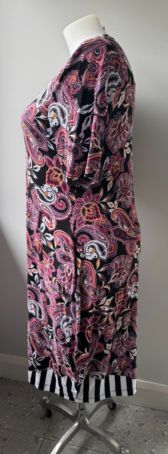 Taking Shape Natural Coco Dress in Paisley Print Plus Size 16 🖤RRP $130🖤