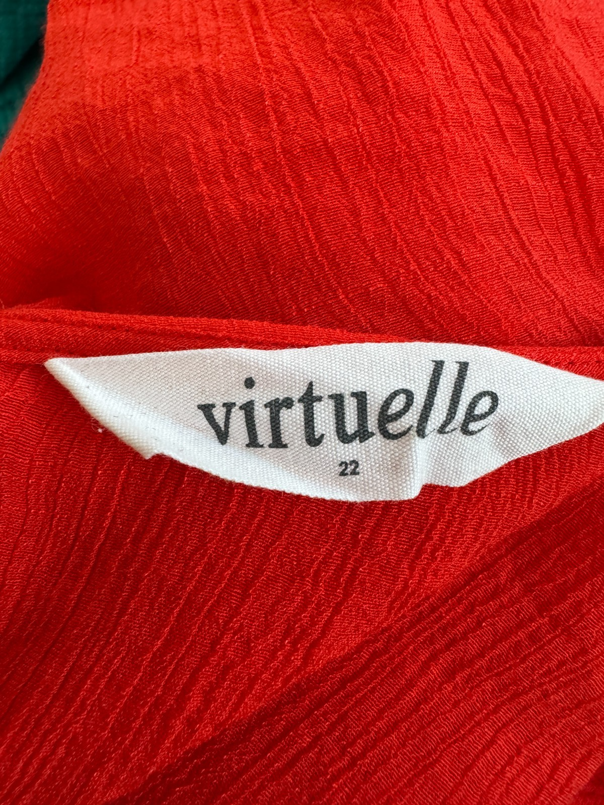 Taking Shape Plus Size 22 Burnt Orange Top Relaxed Fit Short Sleeve As New