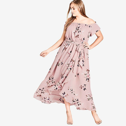 City Chic Rose Play Maxi Dress Plus Size Large/20 As New, worn once RRP $150