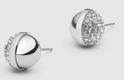 MIMCO CARNABY Earrings Studs In SILVER RRP $69.95 New + Genuine + MIMCO Dust Bag