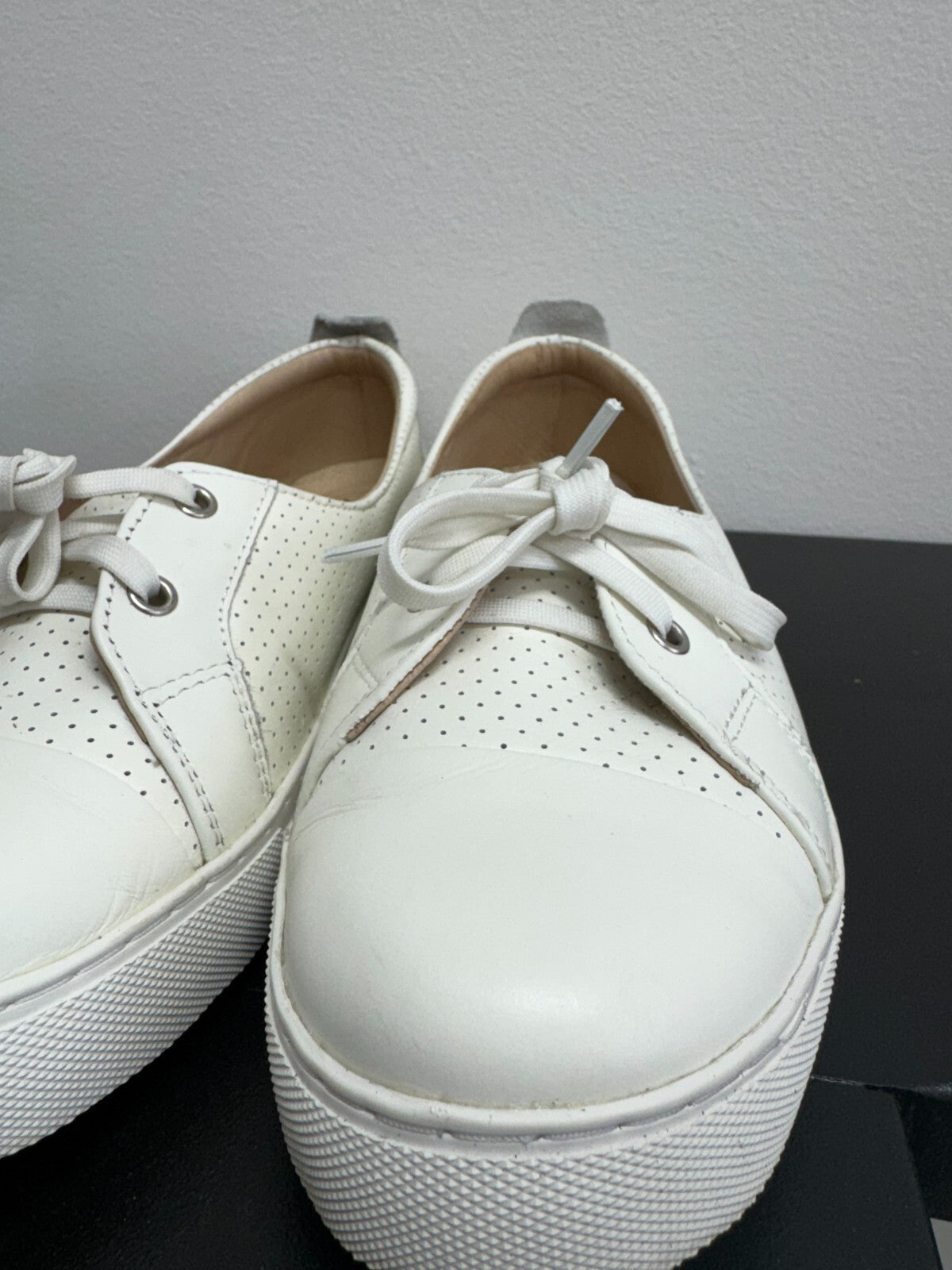 Newport Frenz Shoes Women 10W White Leather Upper & Lining Comfort Shoes RRP$170