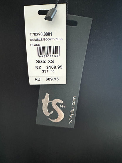 Taking Shape Black Rumble Dress Size Plus XS (14-16) New with Tag RRP $80