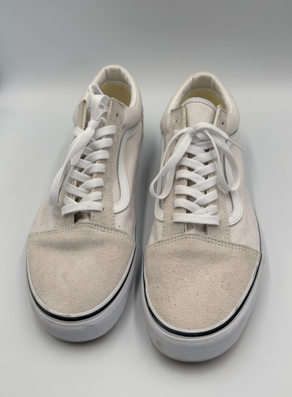 Vans Old Skool Low Top Grey Lace Up Shoes Worn Once as New  RRP $130 - US14 RARE
