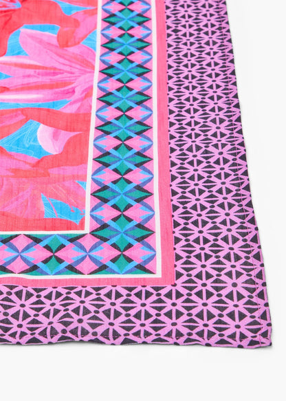Taking Shape Long Printed Poncho Plus Size 14-18 Bright & Cool for Summer RRP$90