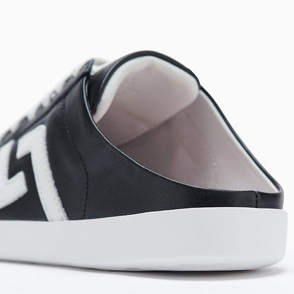 Rollie Prime Slipon Black Nite All Leather Sneakers New RRP $199 Size EU 40 AU 9