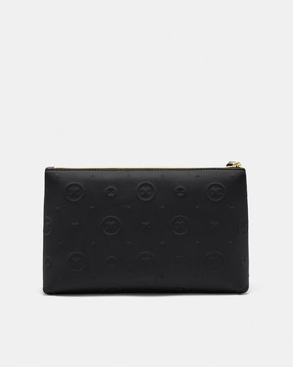 Mimco Flashback Neoprene Pouch Black with Wrist Strap Genuine New ❤️RRP $99.95❤️