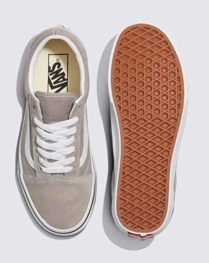 Vans Old Skool Low Top Grey Lace Up Shoes Worn Once as New  RRP $130 - US14 RARE