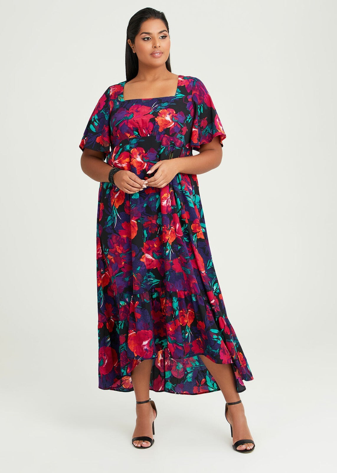 Taking Shape Paradise Maxi Dress Size 12 (Plus Size) RRP $199.95