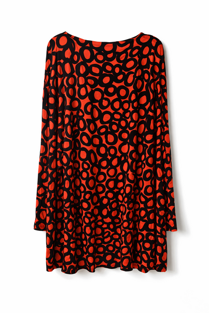 🍊 Taking Shape “Natural Orange Fizz” Top Plus Size 30 | Stretch Viscose As New
