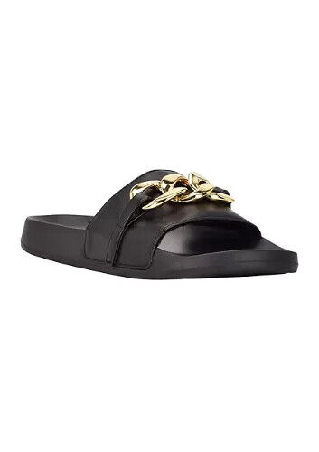 Nine West Women's Slinks Flat Slide Sandals US10 RRP $79.95