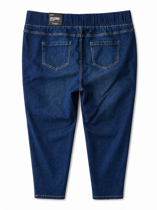 💙 BeMe Dark Wash Pull On Jeans – Comfort Stretch Size 24 💙 New with Tags