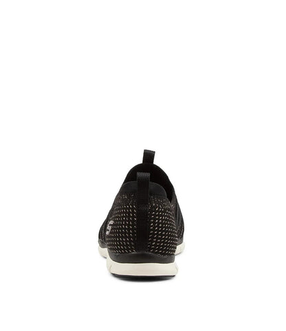 SKECHERS Gratis Black-Rose Gold womens Sneakers Slip In -  as New RRP $130