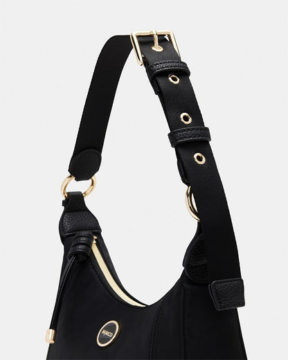 MIMCO NEXTALGIA SHOULDER BAG Black Genuine New RRP $199.95