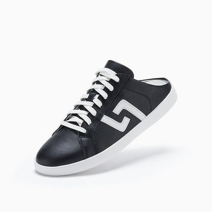 Rollie Prime Slipon Black Nite All Leather Sneakers New RRP $199 Size EU 40 AU 9