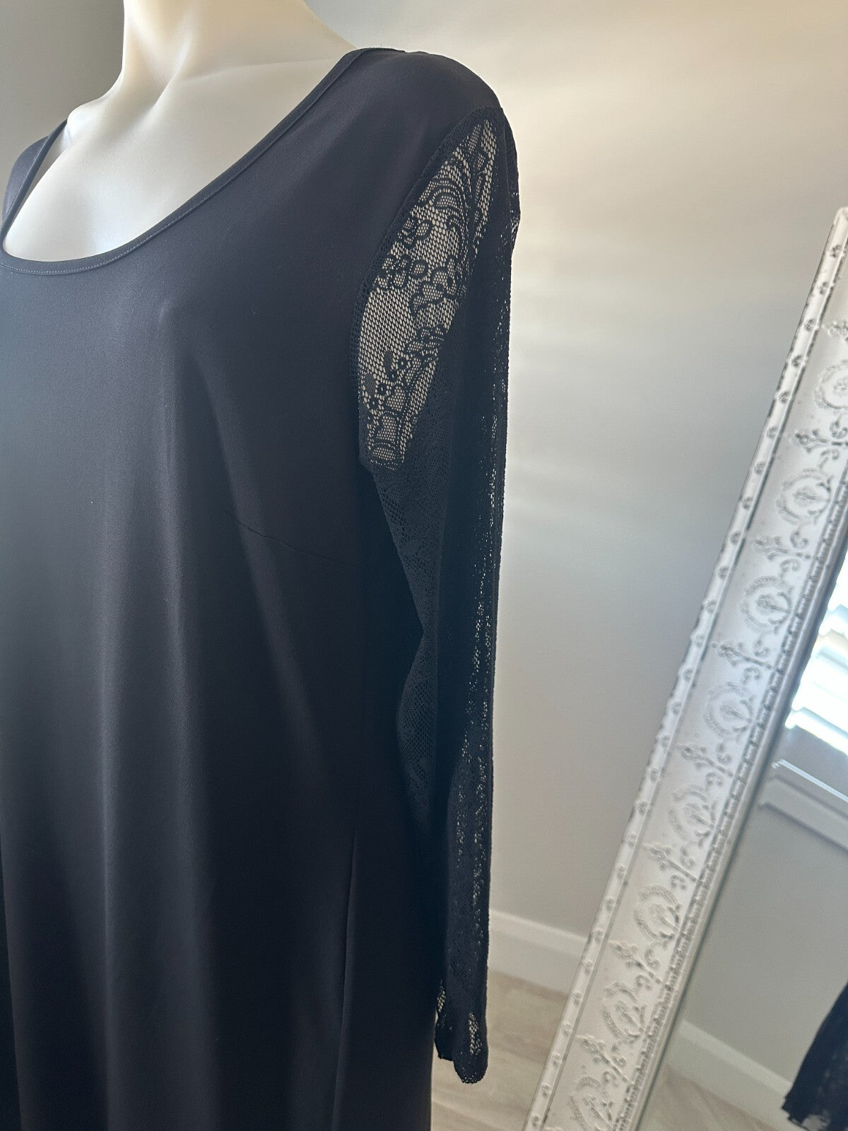 Taking Shape Black Rumble Dress Size Plus XS (14-16) New with Tag RRP $80