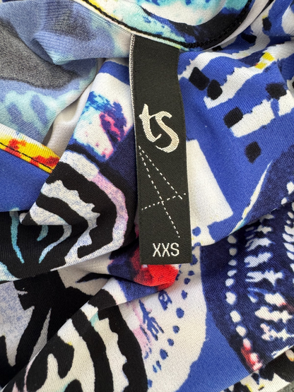 Taking Shape Beautiful Colourful Top Easy Care No Iron Plus Size XXS 12-14