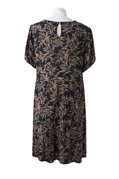 Taking Shape Natural Golden Tiered Dress Plus Size 20 🖤 Cool 🖤 RRP $150