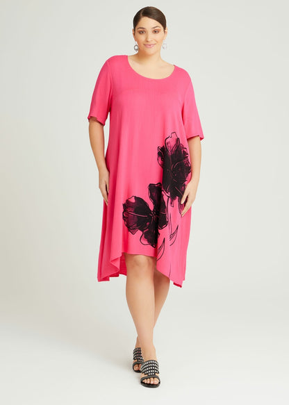 Taking Shape Natural Wild Flower Mia Dress Plus Size 12 Brand New RRP $149