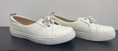 Newport Frenz Shoes Women 10W White Leather Upper & Lining Comfort Shoes RRP$170
