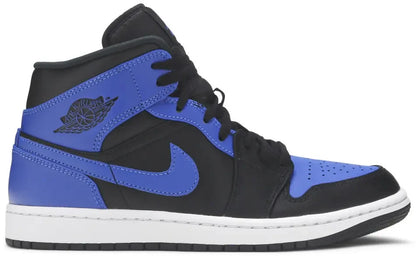 Nike Size 13 Air Jordan 1 Mid Hyper Royal sneakers As new, worn once🌟RARE RETRO
