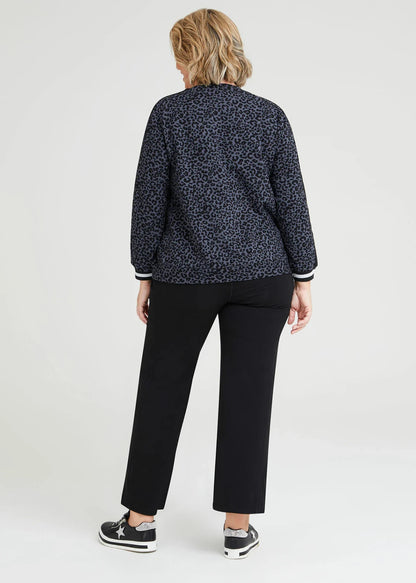 Taking Shape Active Cotton Sweat Top  Angled Hem Size 14-16 BNWT RRP $120 New