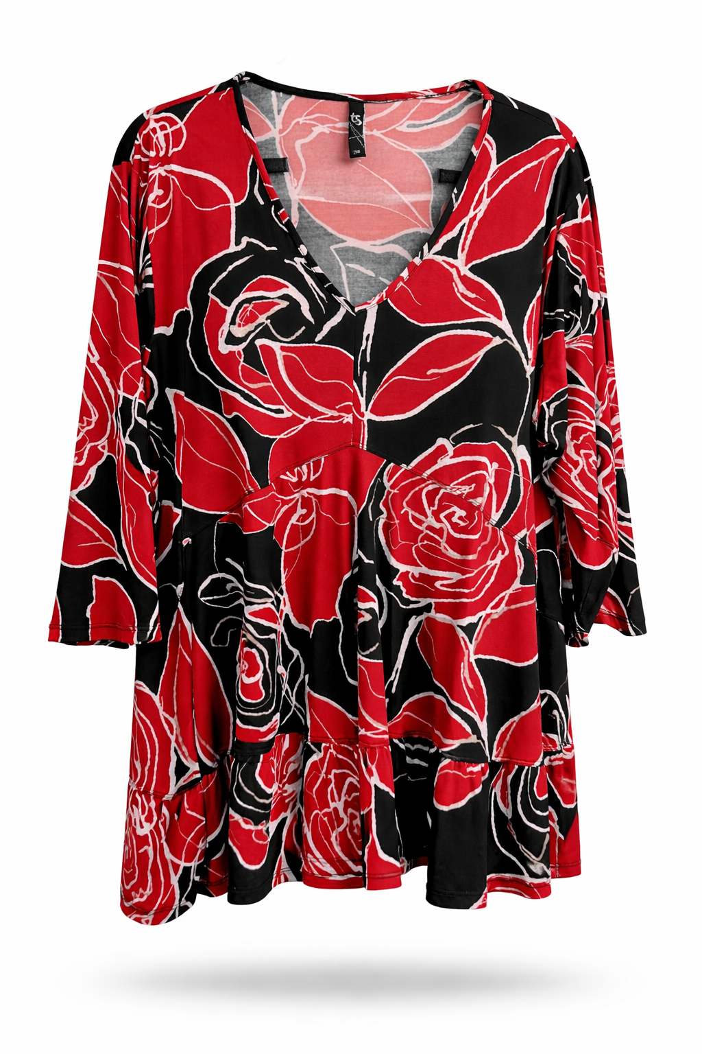 Taking Shape Girl On Fire Luna & Foil Top Plus Size 20