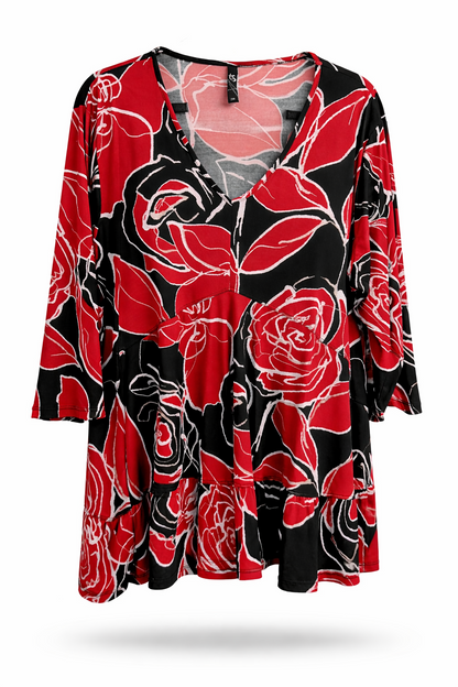 Taking Shape Girl On Fire Luna & Foil Top Plus Size 20
