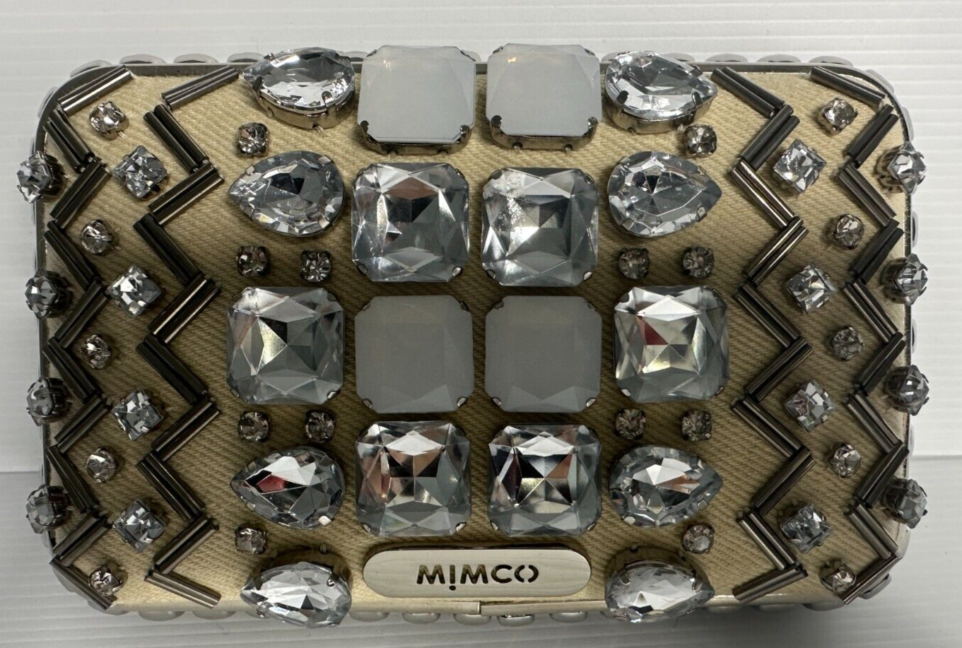 Mimco Last Dance Crystal Beaded Evening Clutch Brand New with Tag RRP $229