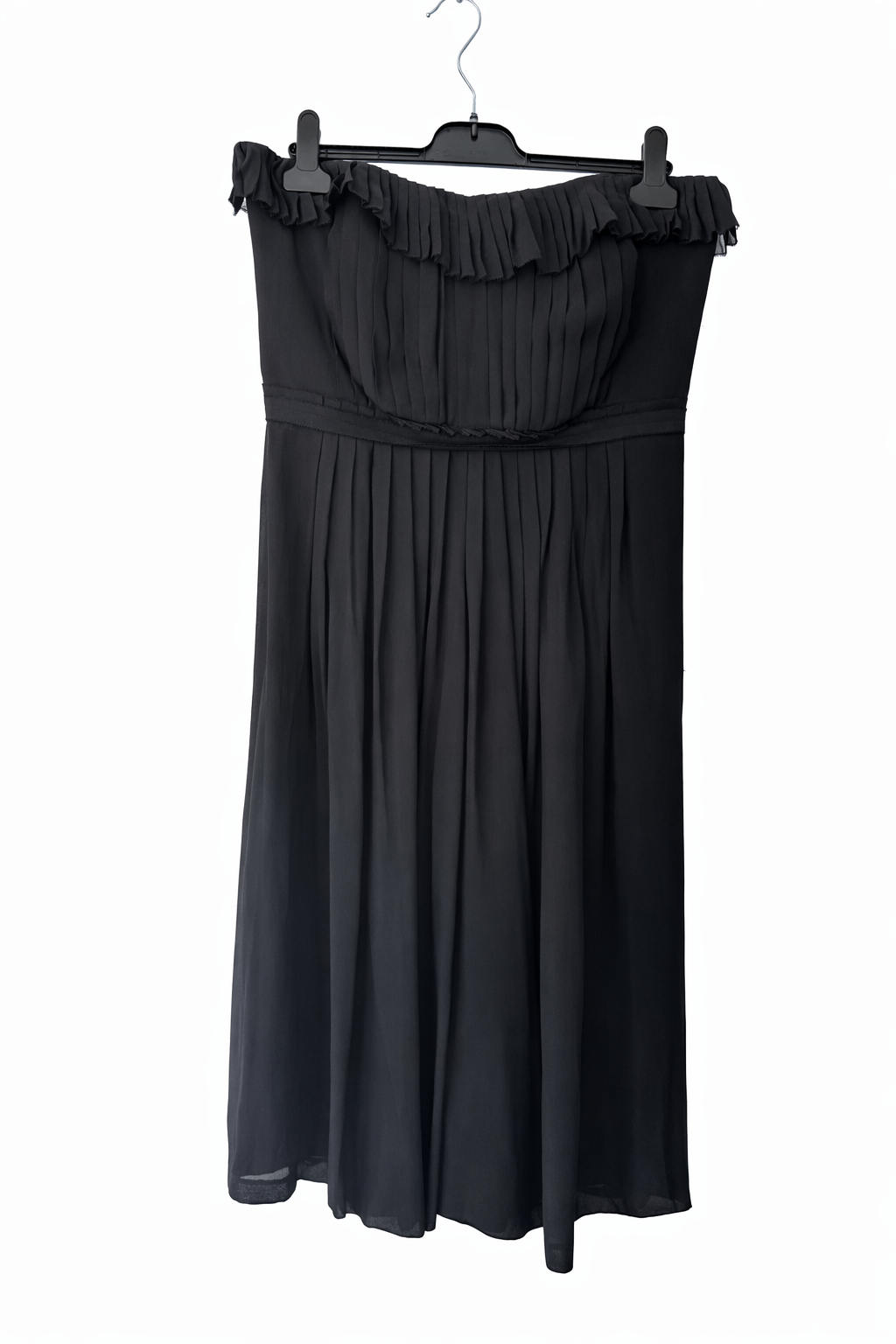 Country Road Black Pure Silk Strapless Cocktail Dress – Size 14 – 🖤 Elegant 🖤