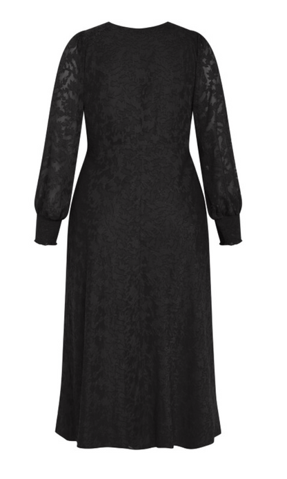 City Chic Marci Tie Front Maxi Dress - Black New Plus ❤️ Size 18 ❤️ RRP $140
