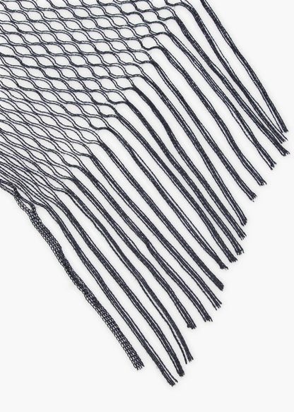 Taking Shape Stunning Shiny Metallic Cape with Fringe RRP $70 🖤One Size 16-24🖤