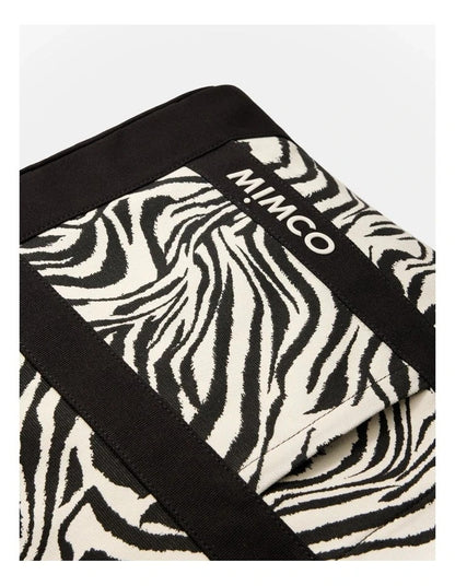 NEW Mimco Black Concert Tote Zebra Print   ⭐ New with Tags  ⭐ RRP $99.95