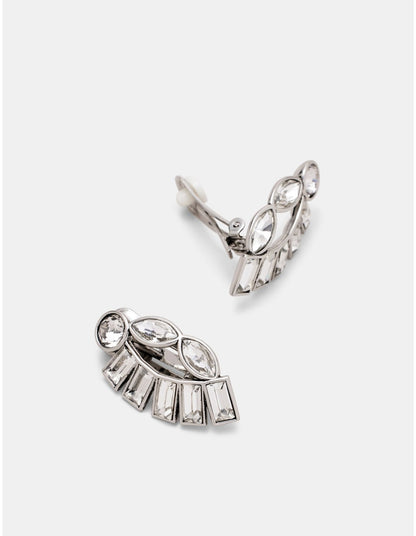 Mimco ARMOUR CLIP-ON EARRINGS Stunning New Genuine with Mimco Dust Bag RRP $99