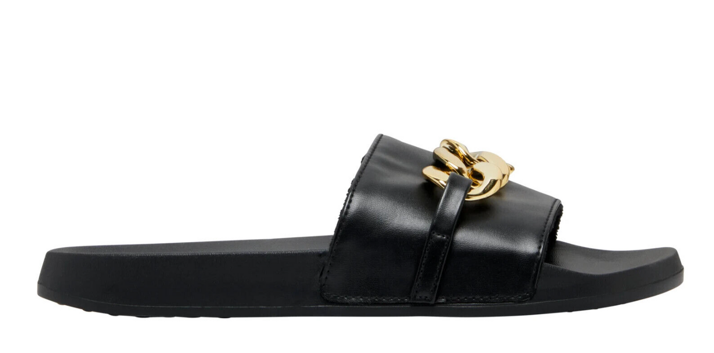 Nine West Women's Slinks Flat Slide Sandals US10 RRP $79.95