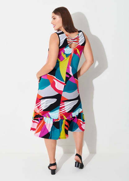 Taking Shape Bamboo Airlie Dress Size S Plus (14-16) BNWT RRP $150