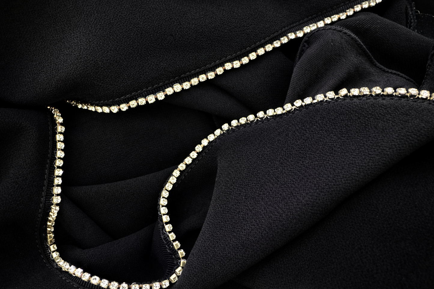 Taking Shape Plus Size Diamanté Chiffon Overlay Top XL 22–24 Black Evening Top