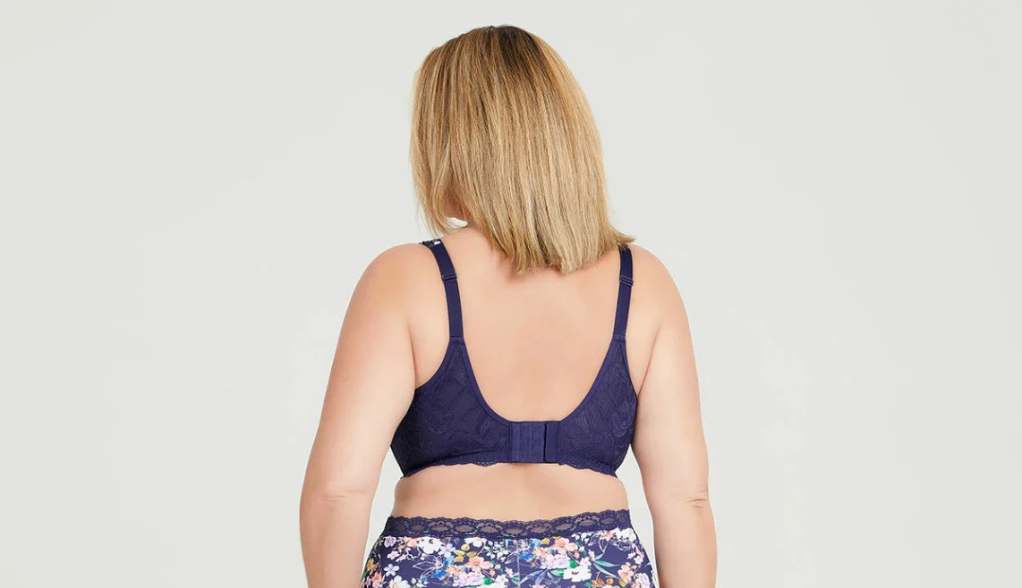 TS Taking Shape Lace Contour T-shirt Bra in Midnight Floral Stunning  16D New