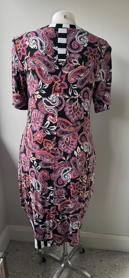 Taking Shape Natural Coco Dress in Paisley Print Plus Size 16 🖤RRP $130🖤