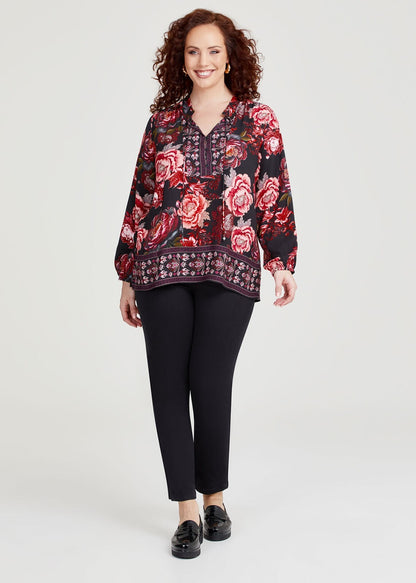 TS Taking Shape Natural Blush Floral Top Plus Size 22 Stunning New RRP $140