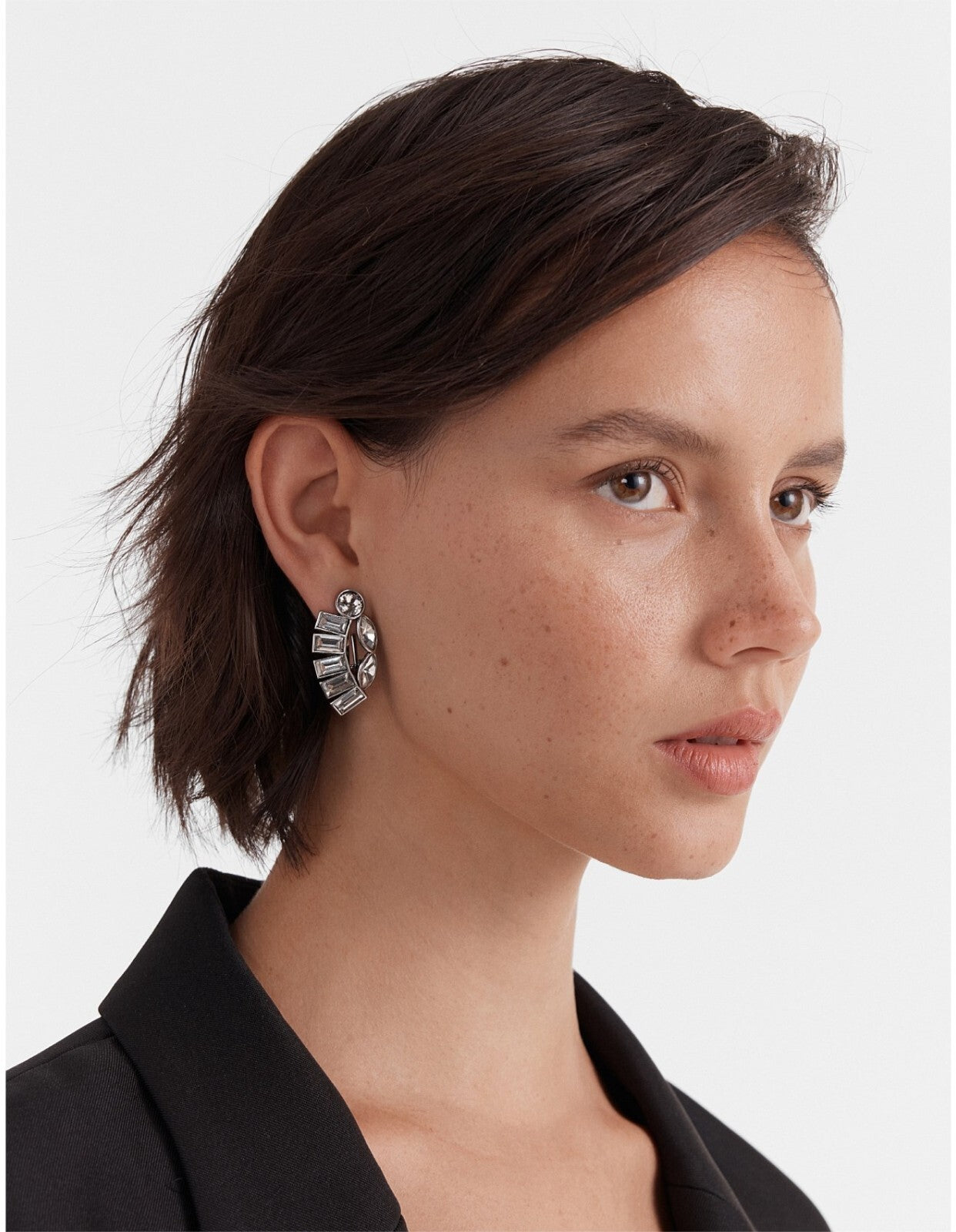 Mimco ARMOUR CLIP-ON EARRINGS Stunning New Genuine with Mimco Dust Bag RRP $99