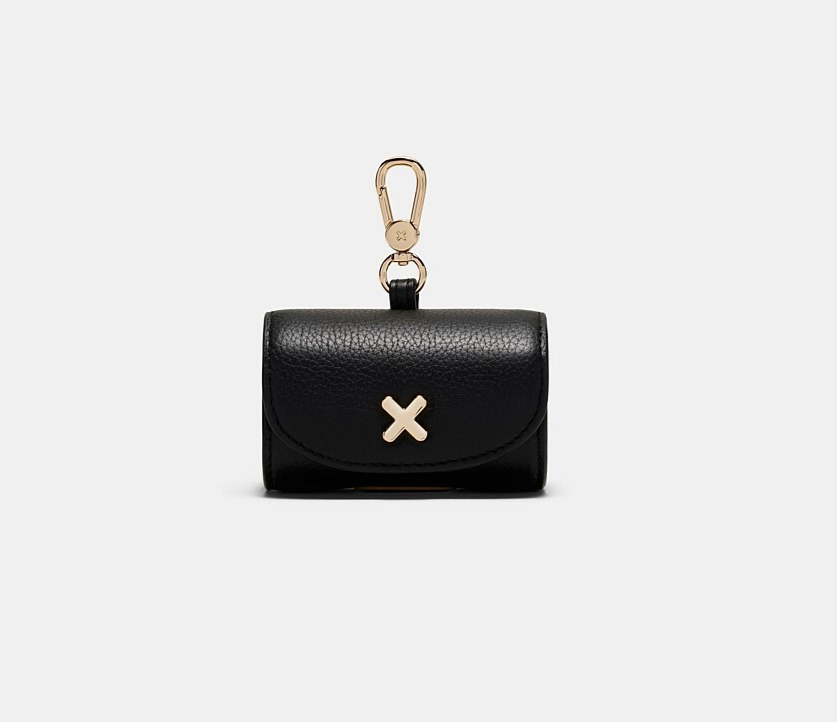 Mimco Pooch Dog Bag Black Leather Genuine New RRP $89.95