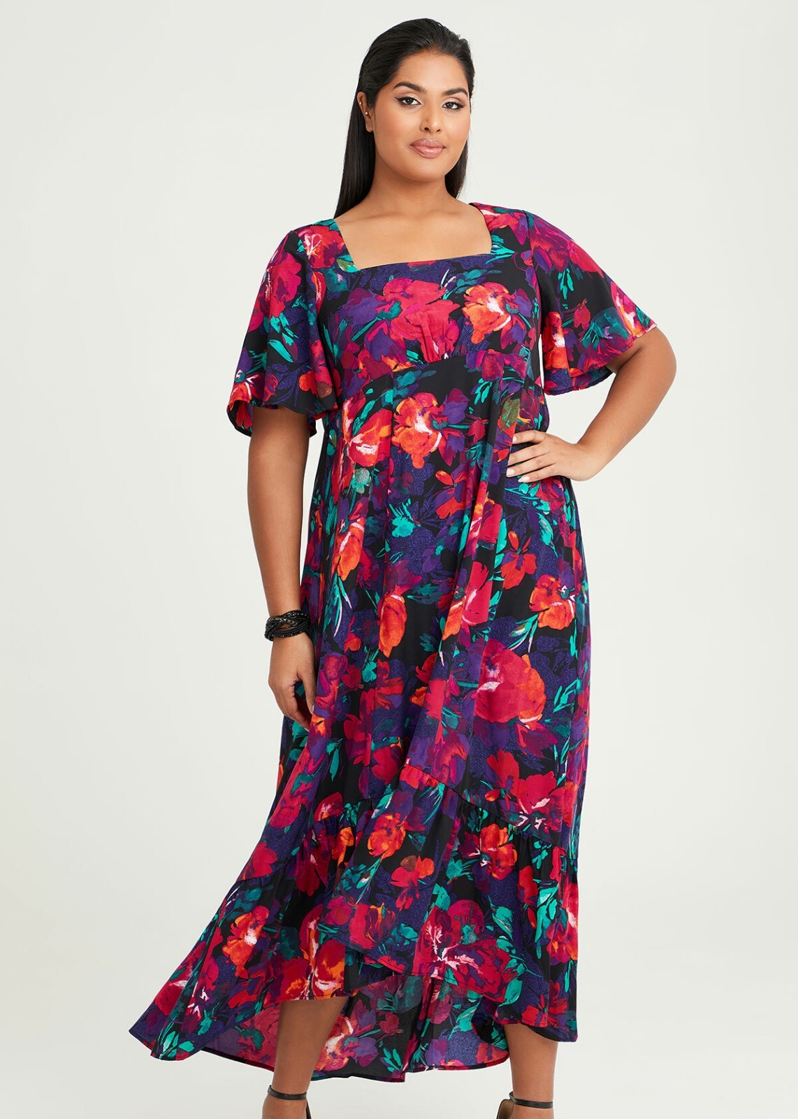 Taking Shape Paradise Maxi Dress Size 12 (Plus Size) RRP $199.95