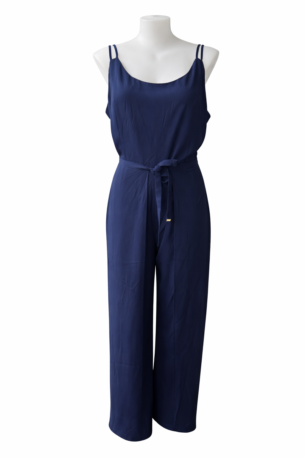 City Chic Navy Jumpsuit with Skirt Overlay Wide Leg Plus Size 20 New 🖤 RRP $150
